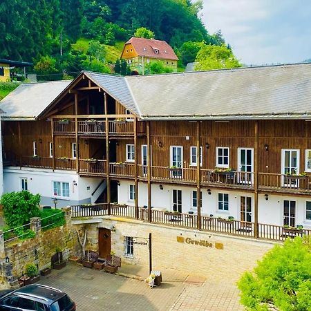 Apartments Erbgericht Bad Schandau Exteriér fotografie